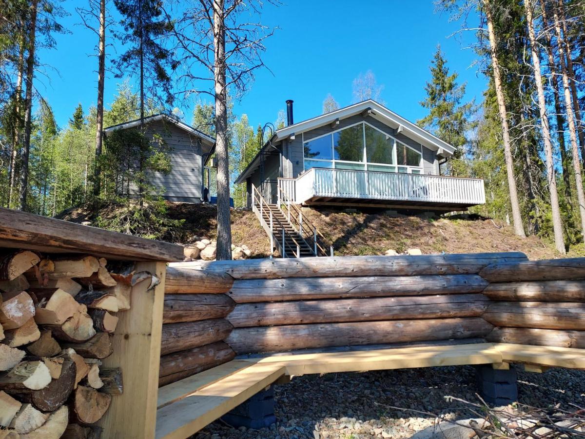 Villa Sirius Sieri, Nice Log-Cottage By The Lake Rovaniemi Eksteriør billede