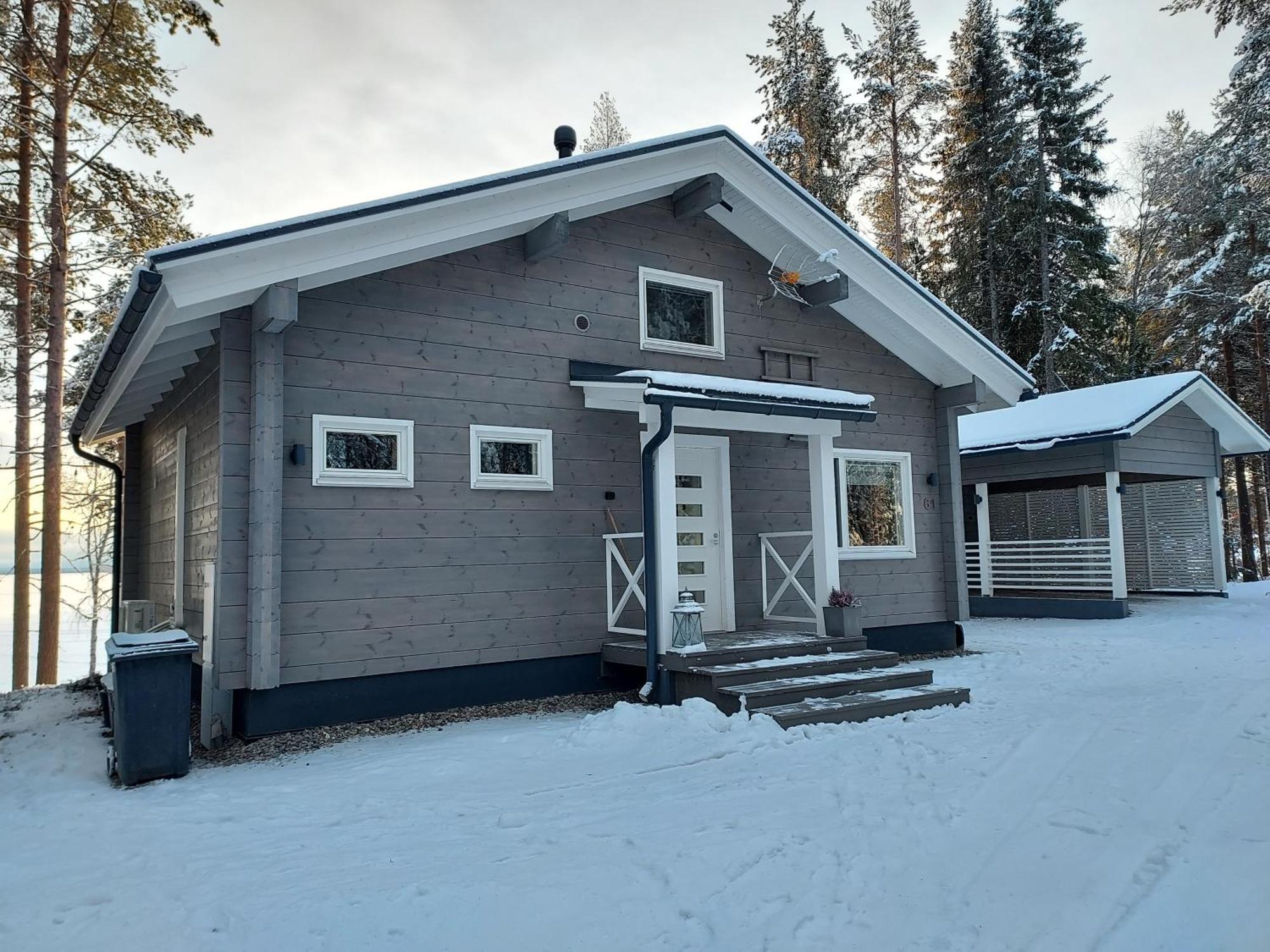 Villa Sirius Sieri, Nice Log-Cottage By The Lake Rovaniemi Eksteriør billede